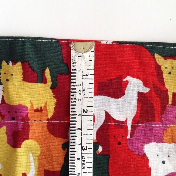NWOT Slip-Over Dog Collar Bandana Handmade Size M Multi Colored Dog Accessory - Picture 5 of 5